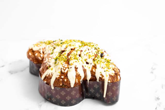 Colomba alle fragoline di bosco con glassa e pistacchi - Image 3